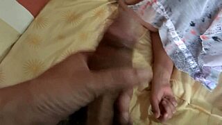 he rams cock in stepmom's mouth then unloads in her ass