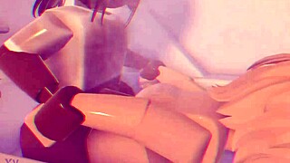 caught her showering in roblox now things heat up steamy