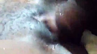 first time latina curves shake as i lick her wet to squirting river orgasm