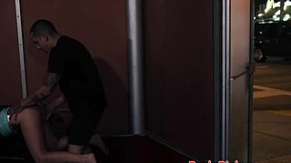 Bound Babe Teased Roughly By Dominant Stranger