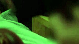 solo babe gulps huge homemade cum load