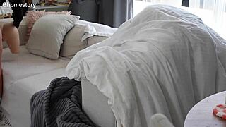 stepmom catches me fucking sex doll joins for rough anal gaping first time pov