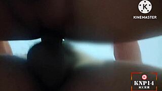 that curvy thai muslim milf bends over the bed for hardcore doggystyle pounding and creampie
