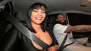 he takes wife to party for anal and pussy creampies then eats her out