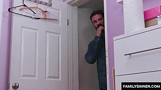 Hey, you catching your stepdaughter's wild sex webcam show??