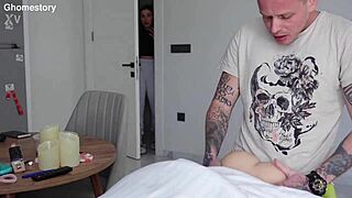 stepmom catches me fucking sex doll joins for rough anal gaping first time pov