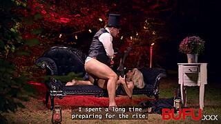 Veronica Leal casts spells in anal ritual with massive cock
