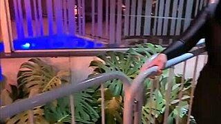 he takes wife to party for anal and pussy creampies then eats her out