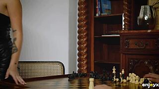 damn valkiria lapiedra's tight ass gets pounded on chess table 🍑💦🔥