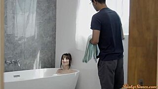 Stepmom's teasing gaze leads to wild fucking ride with eager stepson