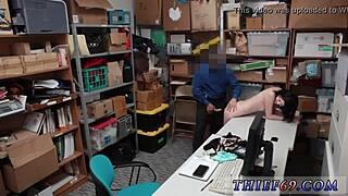 i got caught by police but this petite emo teen took my anal hard