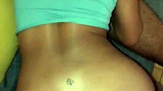 big dick delivery guy fucks hot brazilian housewife in front of cuck hubby