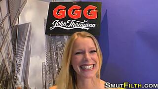 ever wondered how a fetish whore handles multiple cocks exploding on her face?