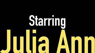 hey cougar julia ann, crave my huge cock pov titty fuck and cum swallow blowjob?