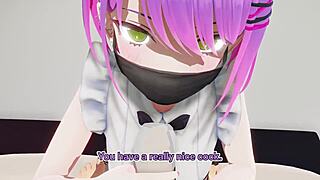 towa's asian feet and hands milk hot cum in special jerk off session