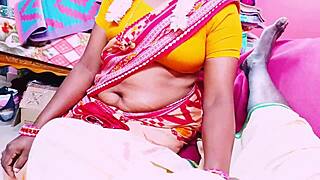 full telugu saree sex grand stepdaughter rides grandfather's cock with dirty talk blowjob cowgirl tight pussy