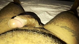 pregnant albino nine months squirts hard on black lover's huge cock homemade 😍💦