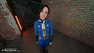 lucy, suck my cock then take it anal in fallout cosplay?