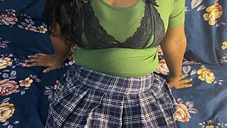 indian mommy squirting orgasm from fingering sex with excuse hindi audio