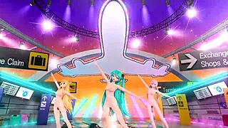 hatsune miku rin and luka nude mod full