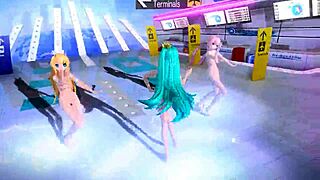 hatsune miku rin and luka nude mod full