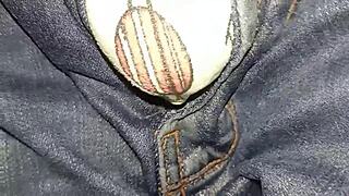 pants soaked with delicious squirting orgasm