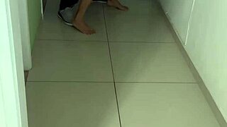 belinha gifts her tight pussy to boyfriend for double creampie reward