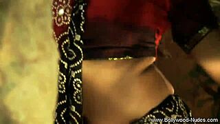 Nude Bollywood Babe Teases Dancing Naked Erotically