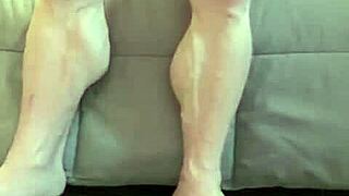 Lacey's Muscular Calves Slave Bodybuilder Domination Thrill