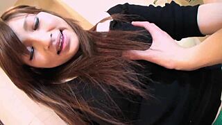 oh man, this japanese cutie's hairy spot got stuffed full beyond imagination