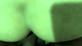 Muslim wife gets two creampies in tight pussy