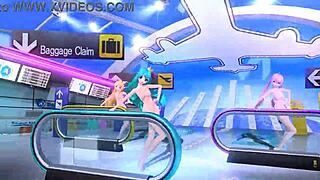 hatsune miku rin and luka nude mod full