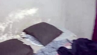 heart pounds watching hot ebony student in heels give juicy blowjob then get fucked hard