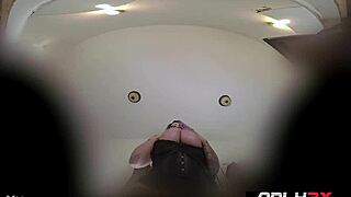 chubby girl with big tits sits on face and masturbates
