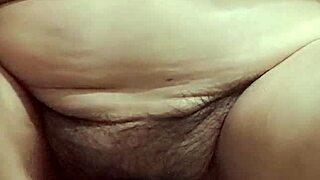 opening enjoying with hairy pussy