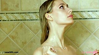 Blonde Muse In The Making Took A Shower Before Her Daddy Casting