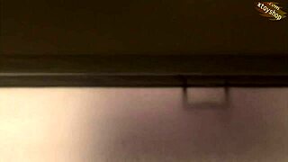 hot step sister spied in shower using shampoo bottle
