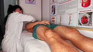 A young brazilian had erection in front of nurse during hospital visit
