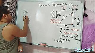 asian student and teacher bedroom encounter triangle
