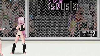 Princess Of The Ring Fight Begins