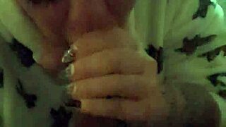 she sucked the nut right out of my cock slo mo pov