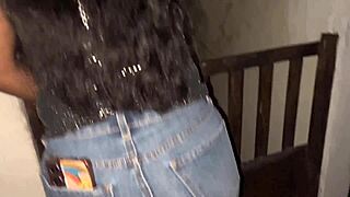 My sister in law came from the party and I made her deepthroat