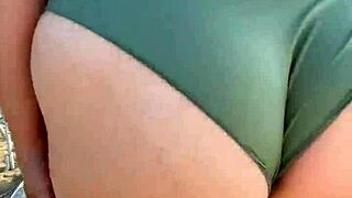 sex on the beach with a big ass girl outdoors