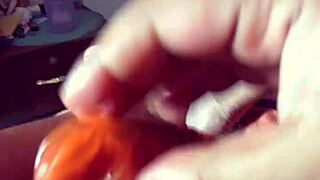 Desi transexual masturbates and cums indian shemale