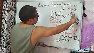 asian student and teacher bedroom encounter triangle