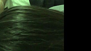 small wife rides and fills her pussy with cum in hotel