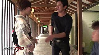 wild asian beauty aoi mizunos outdoor blowjob adventure begins now