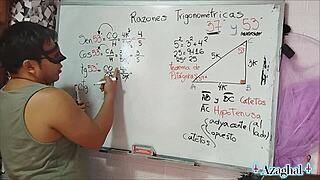 asian student and teacher bedroom encounter triangle