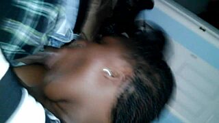 girl sucking my fat black cock