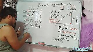 asian student and teacher bedroom encounter triangle